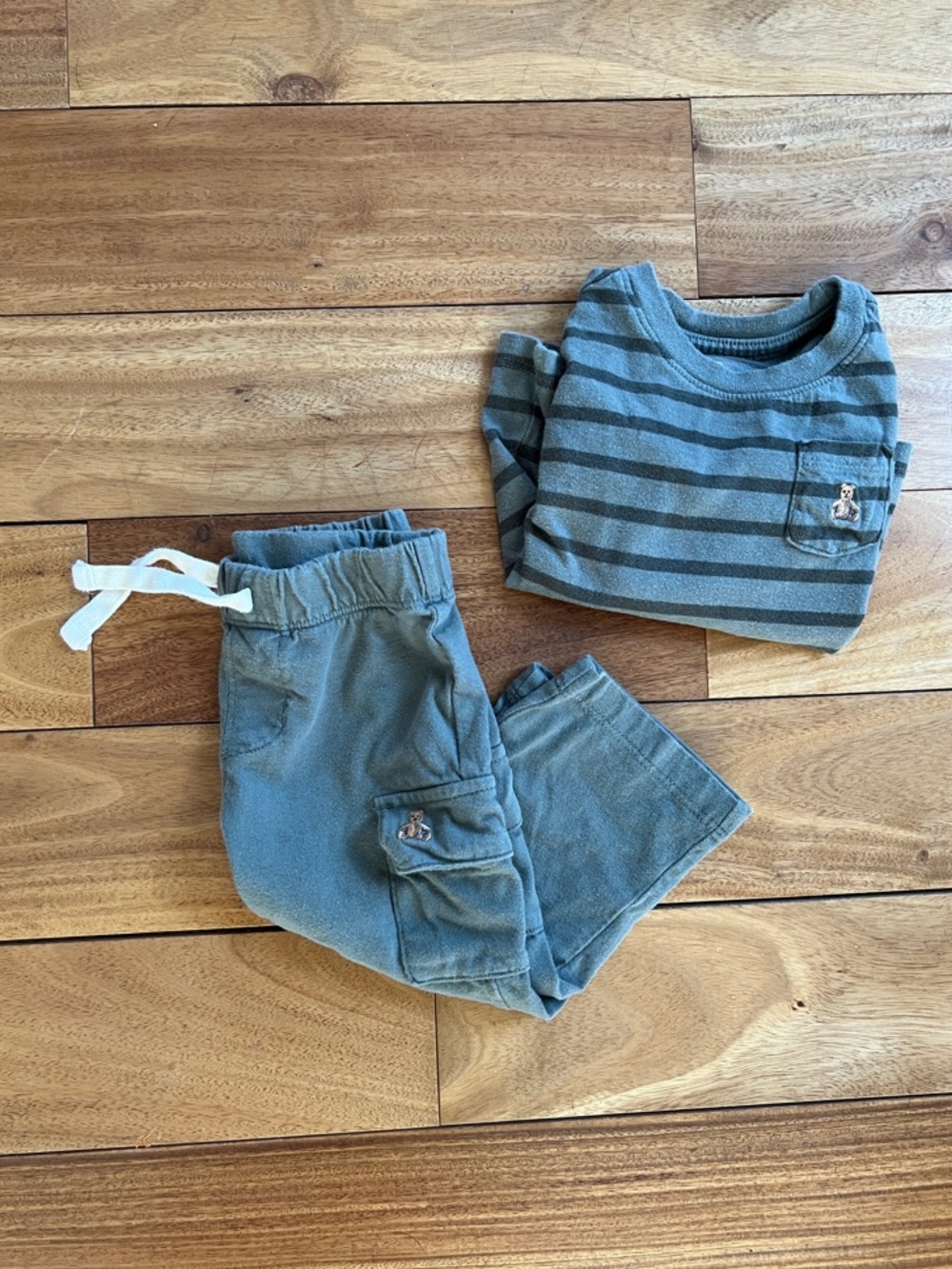 GAP Baby Gap Olive Green Matching Set